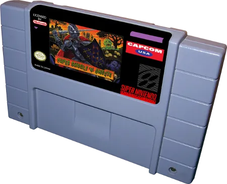 Super Ghouls 'n Ghosts cart