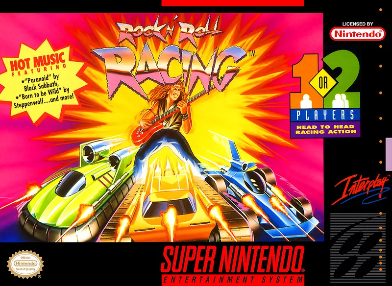Rock n' Roll Racing box art