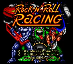 Rock n' Roll Racing screenshot