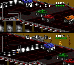 Rock n' Roll Racing screenshot