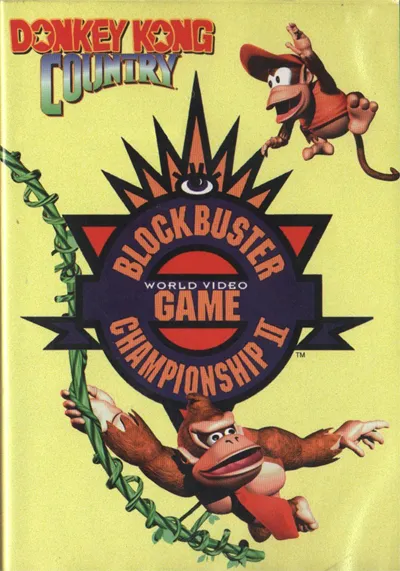 Donkey Kong Country: Blockbuster World Video Game Championship II box art
