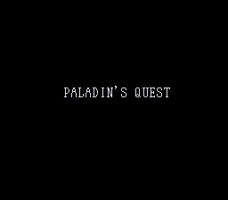 Paladin's Quest screenshot