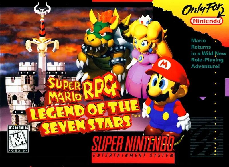 Super Mario RPG: Legend of the Seven Stars box art