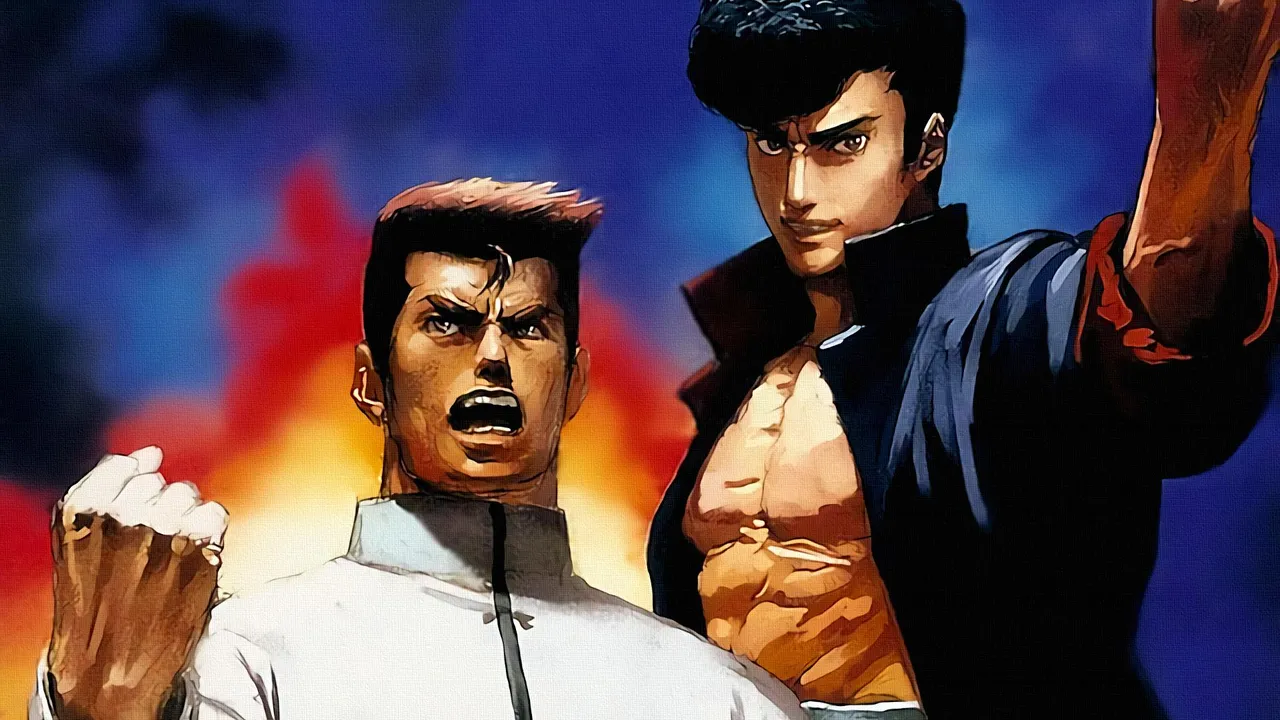 Backdrop artwork for Shodai Nekketsu Kouha Kunio-kun