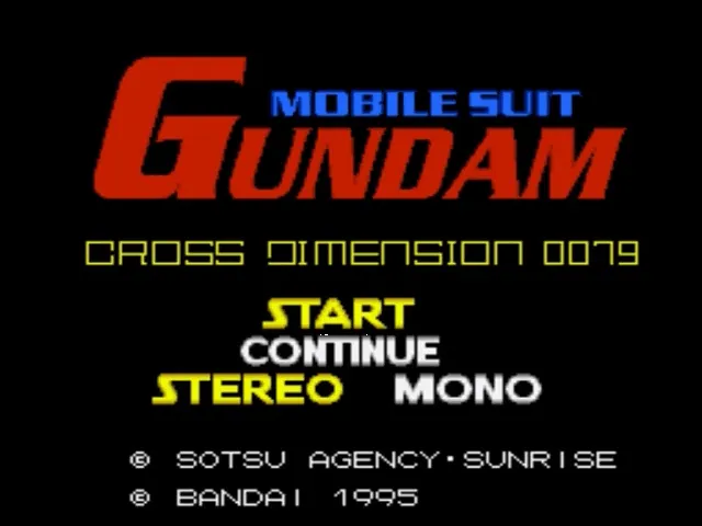 Kidou Senshi Gundam: Cross Dimension 0079 screenshot