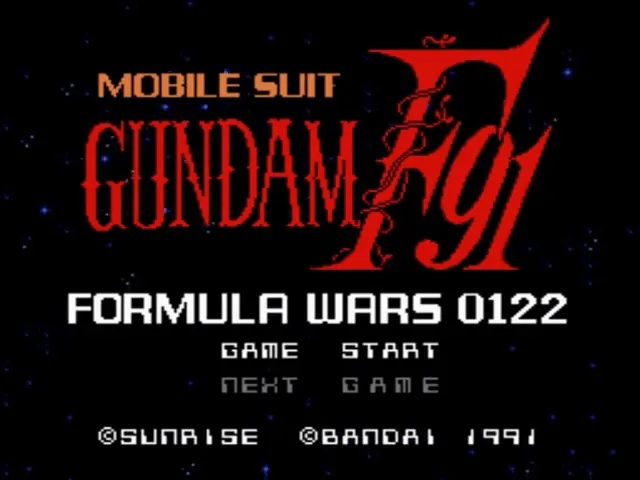 Kidou Senshi Gundam F91: Formula Senki 0122 screenshot