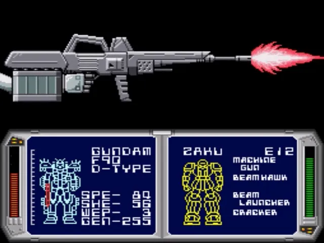 Kidou Senshi Gundam F91: Formula Senki 0122 screenshot