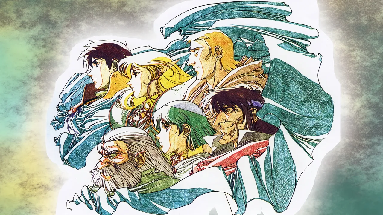 Backdrop artwork for Lodoss-tou Senki