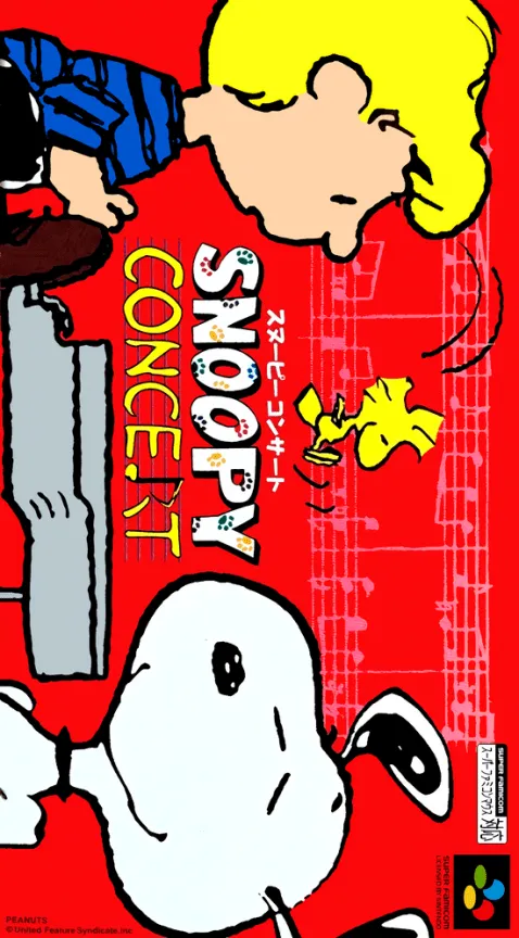 Snoopy Concert box art