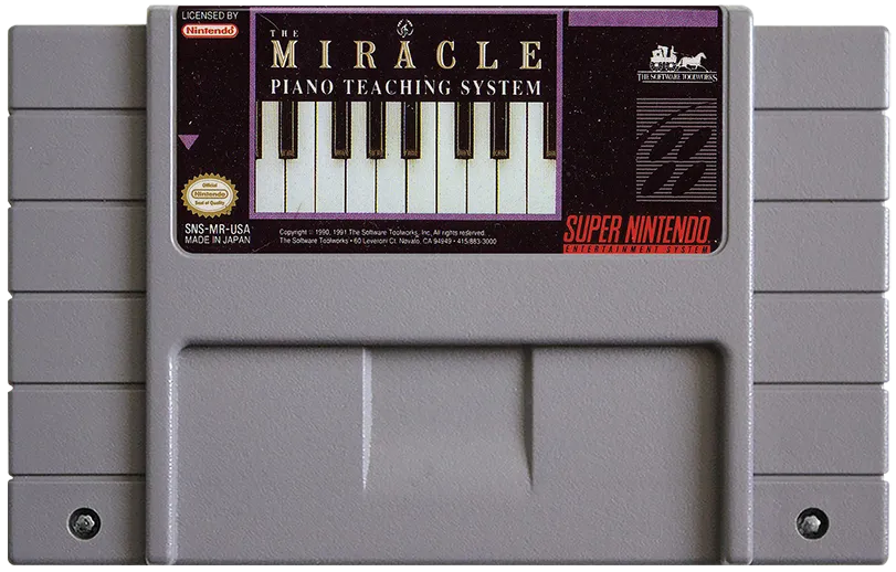The Miracle Piano Teaching System cart