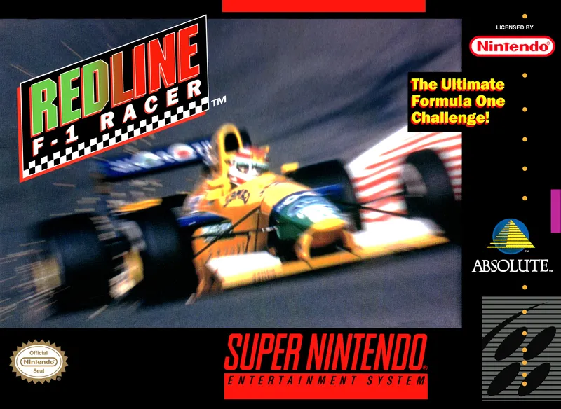 Redline F-1 Racer box art