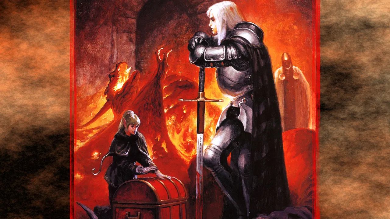 Backdrop artwork for Wizardry I-II-III: The Story of Llylgamyn