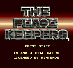 The Peace Keepers screenshot