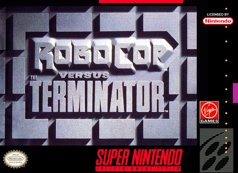 RoboCop Versus The Terminator box art