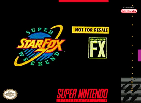 Star Fox: Super Weekend box art
