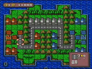 Super Famicom Wars screenshot