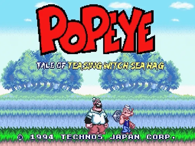 Popeye: Ijiwaru Majo Sea Hag no Maki screenshot