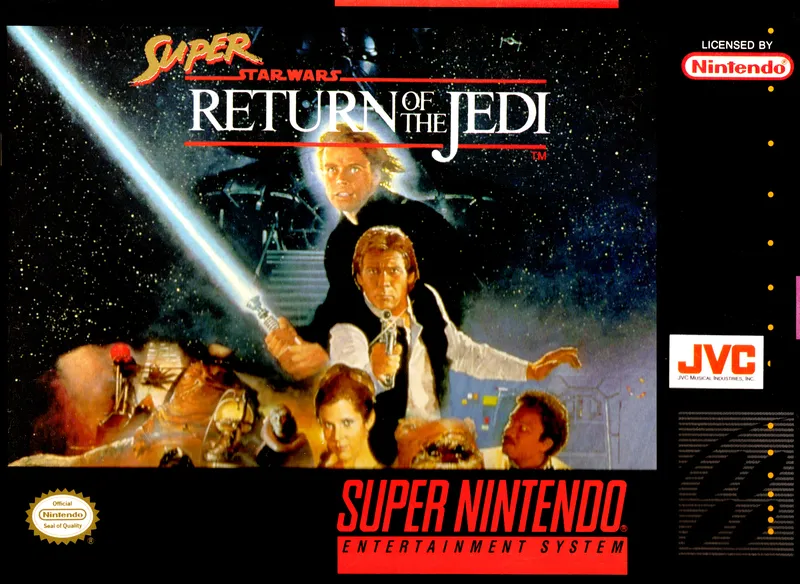 Super Star Wars: Return of the Jedi cover art for Super Nintendo Entertainment System