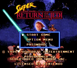 Super Star Wars: Return of the Jedi screenshot