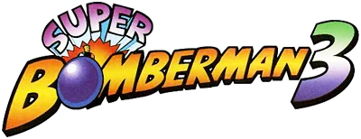Super Bomberman 3 logo