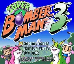 Super Bomberman 3 screenshot