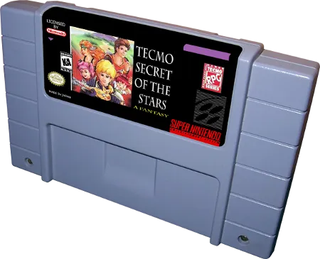 Tecmo Secret of the Stars cart