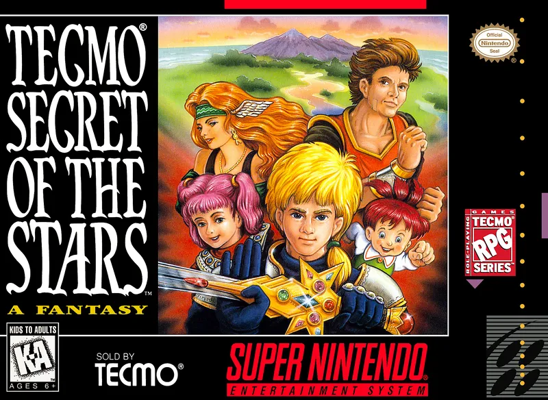 Tecmo Secret of the Stars box art