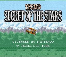 Tecmo Secret of the Stars screenshot