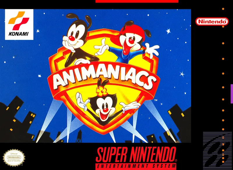 Animaniacs box art