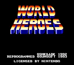 World Heroes screenshot