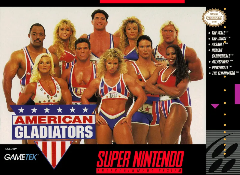 American Gladiators box art