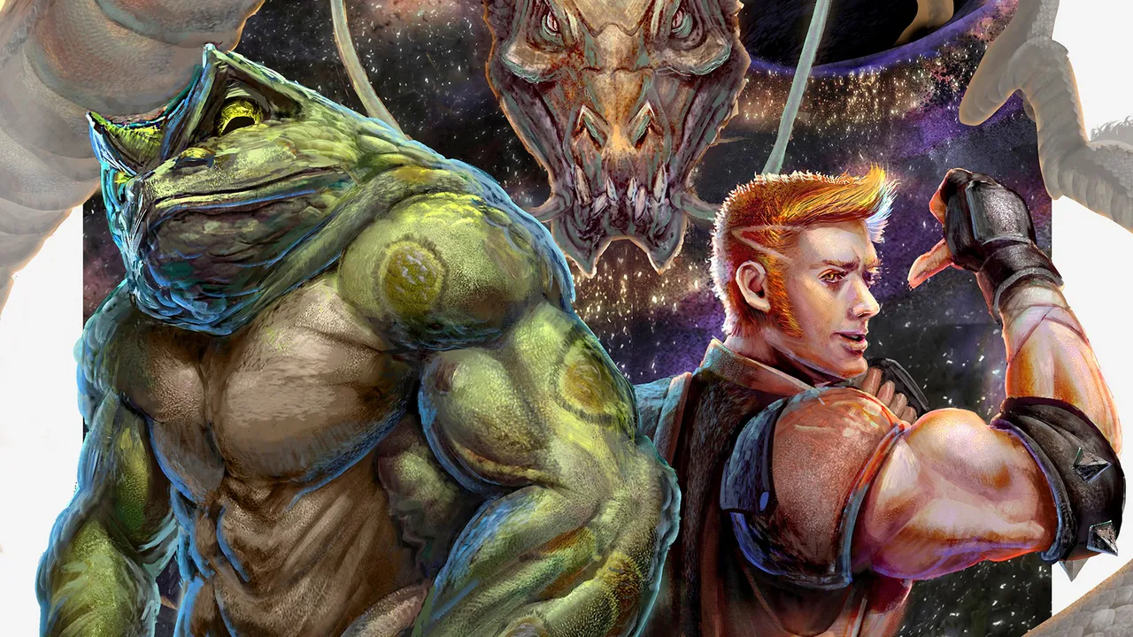 Backdrop artwork for Battletoads / Double Dragon