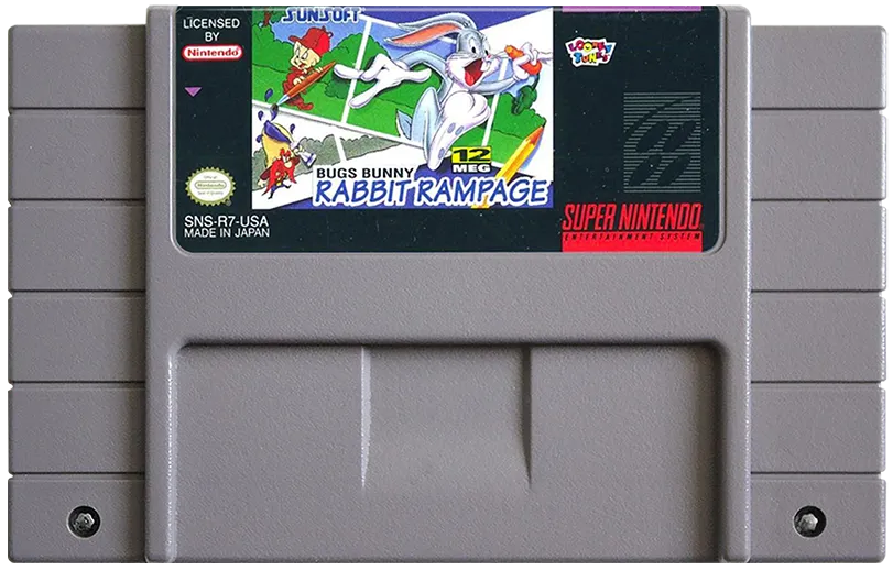 Bugs Bunny Rabbit Rampage cart