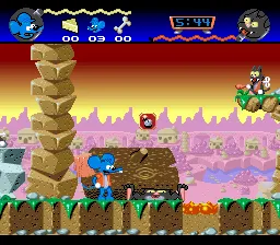 The Itchy & Scratchy Game screenshot