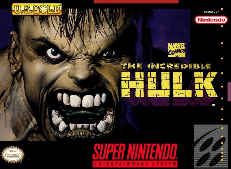 The Incredible Hulk box art