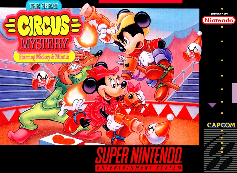 The Great Circus Mystery Starring Mickey & Minnie box art