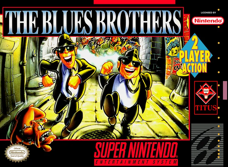 The Blues Brothers box art