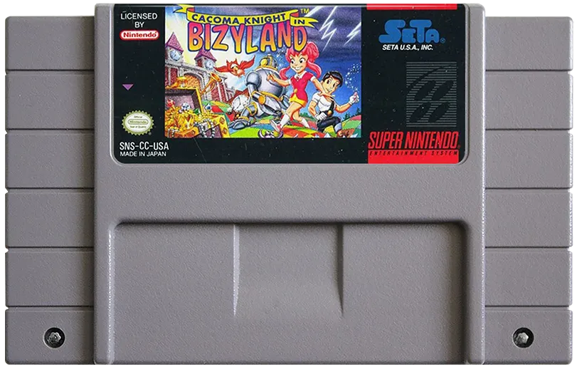 Cacoma Knight in Bizyland cart