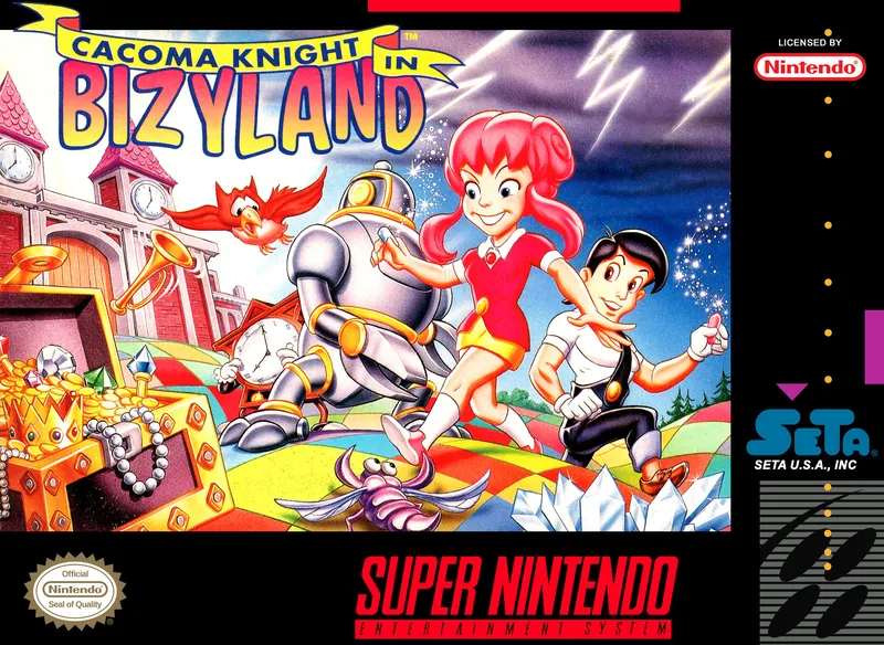 Cacoma Knight in Bizyland box art