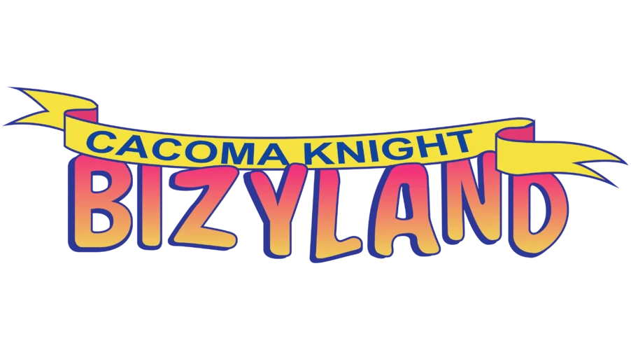 Cacoma Knight in Bizyland logo