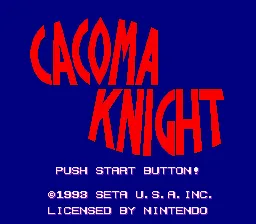 Cacoma Knight in Bizyland screenshot