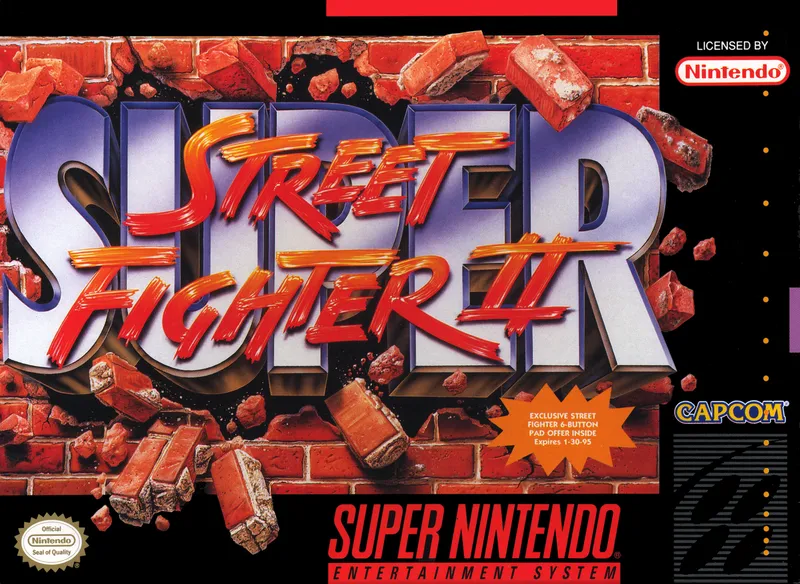 Super Street Fighter II box art