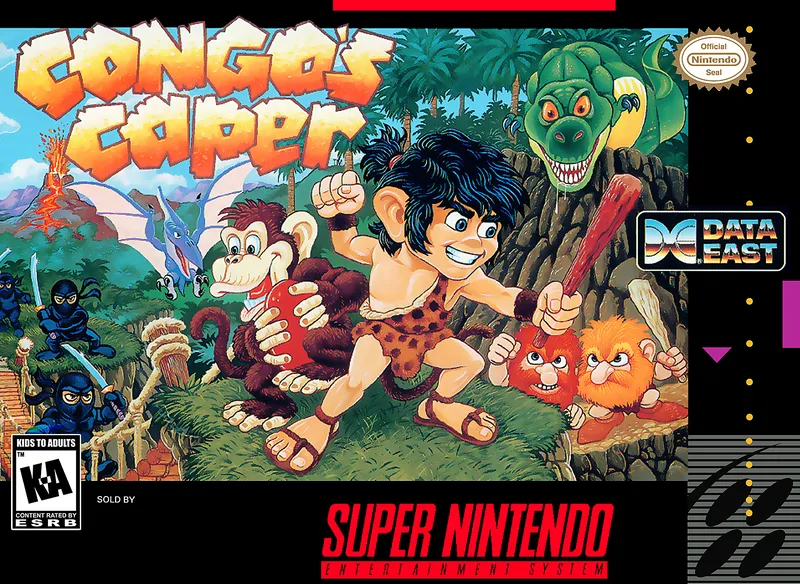 Congo's Caper box art