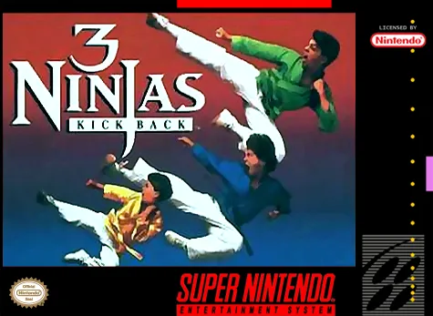 3 Ninjas Kick Back box art