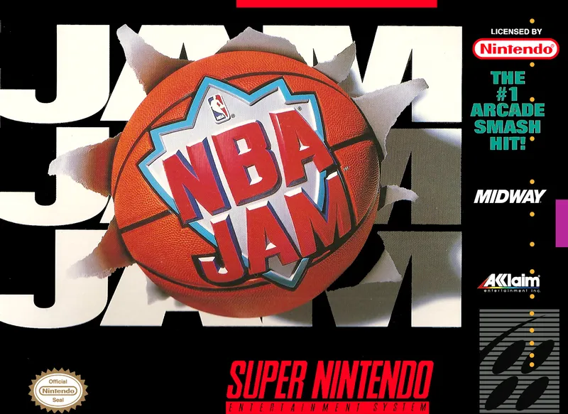 NBA Jam box art