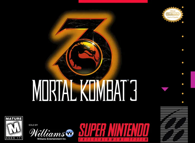 Mortal Kombat 3 box art