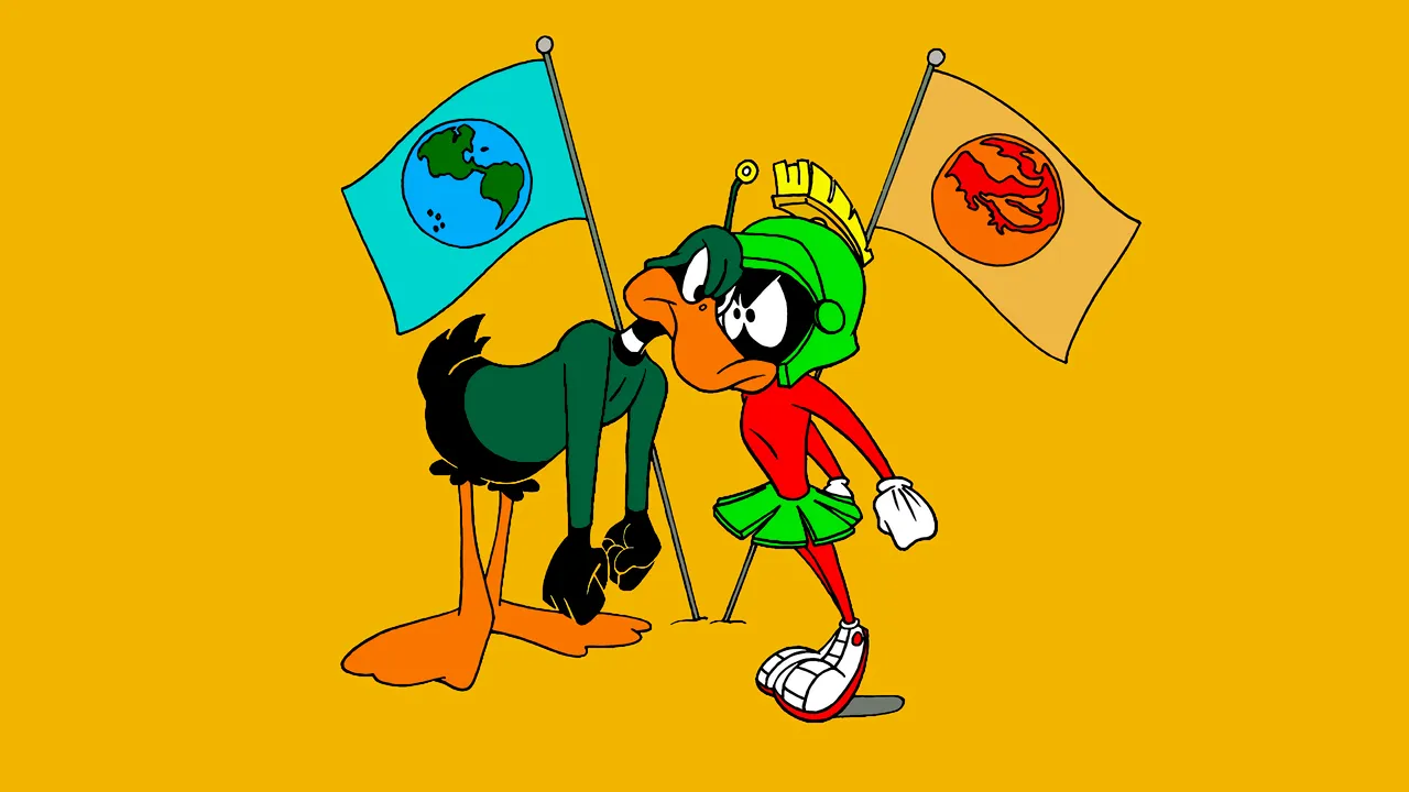 Backdrop artwork for Daffy Duck: The Marvin Missions