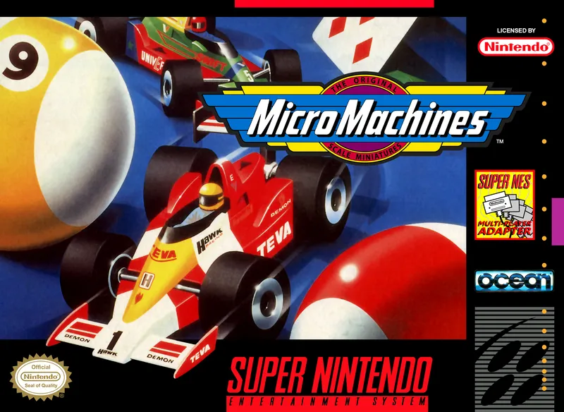 Micro Machines box art