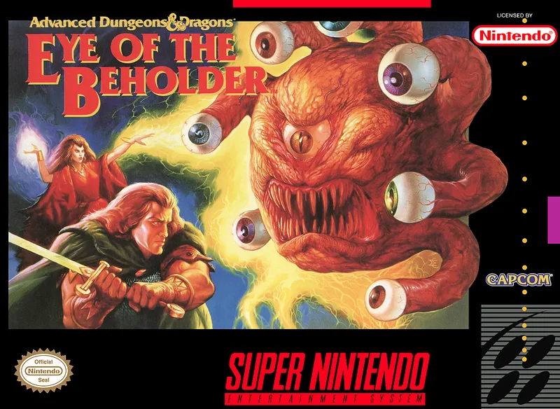 Advanced Dungeons & Dragons: Eye of the Beholder box art