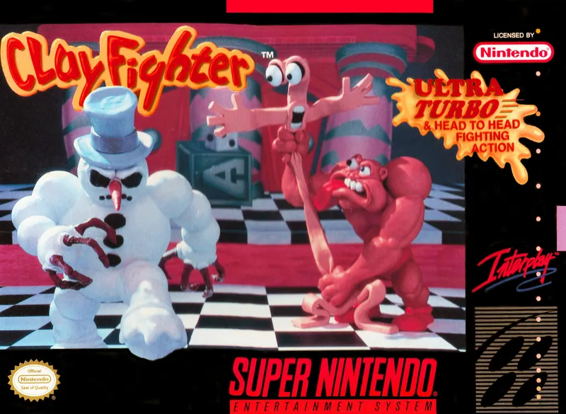 Clay Fighter box art